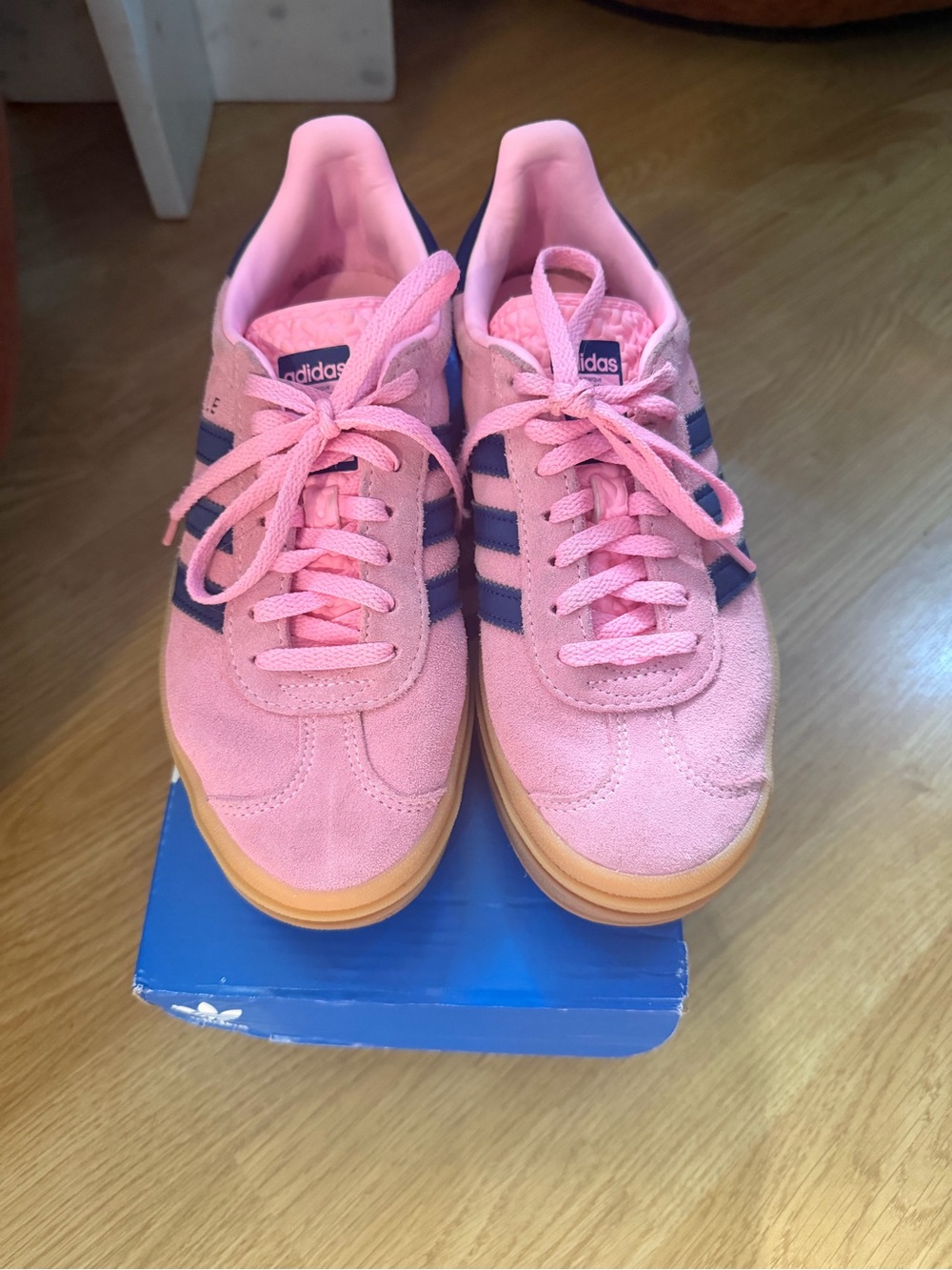 ADIDAS GAZELLE Bold Pink Glow Victory Blue